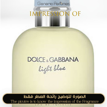 Inspired Dolce & Gabbana - Light Blue Pour Homme for Man