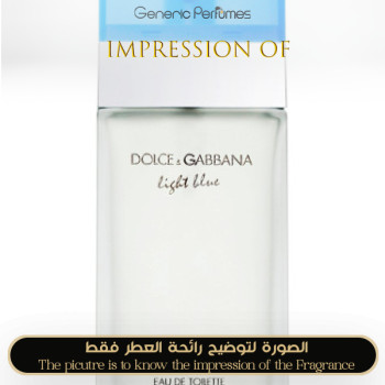 Inspired Dolce & Gabbana - Light Blue Dolce for Women