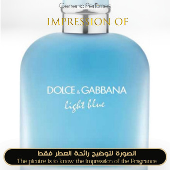 Inspired Dolce & Gabbana - Light Blue Eau Intense for Man