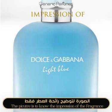 Inspired Dolce & Gabbana - Light Blue Eau Intense for Man