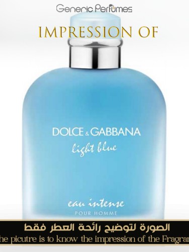 Perfume dolce gabbana light blue eau intense online