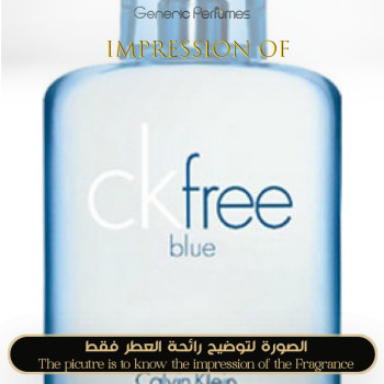 Inspired Calvin Klein - CK Free Blue for Man
