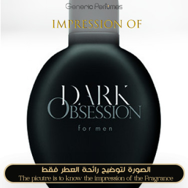 Inspired Calvin Klein - Dark Obsession for Man Inspired Calvin Klein - Dark Obsession for Man