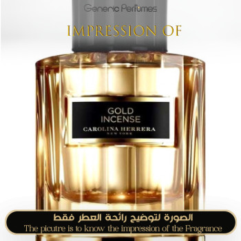 Inspired Carolina Herrera - Gold Incense C H for Unisex