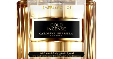 Gold Incense Carolina Herrera Perfume Oil For Women and Men