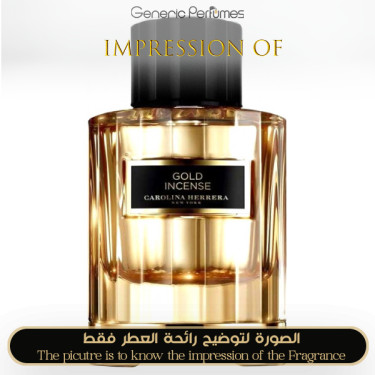 Inspired Carolina Herrera - Gold Incense C H for Unisex Inspired Carolina Herrera - Gold Incense C H for Unisex