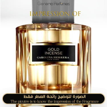 Inspired Carolina Herrera - Gold Incense C H for Unisex Inspired Carolina Herrera - Gold Incense C H for Unisex
