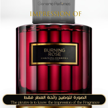 Inspired Carolina Herrera - Burning Rose C H for Unisex