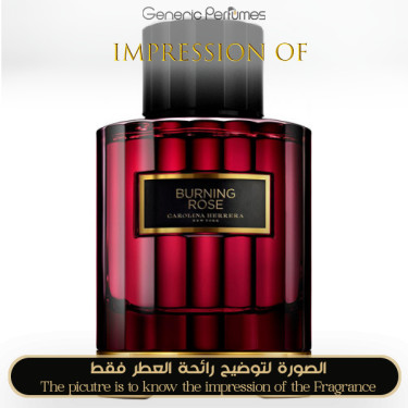 Inspired Carolina Herrera - Burning Rose C H for Unisex Inspired Carolina Herrera - Burning Rose C H for Unisex