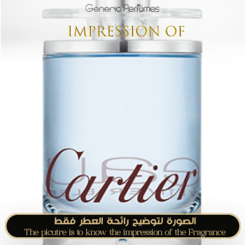 Inspired Cartier - Eau De Vetiver Blue for Unisex