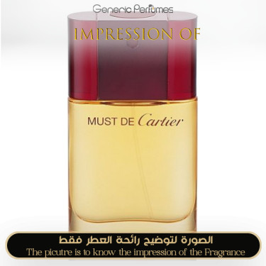 Inspired Cartier - Must de Cartier for Women