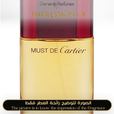 Inspired Cartier - Must de Cartier for Women