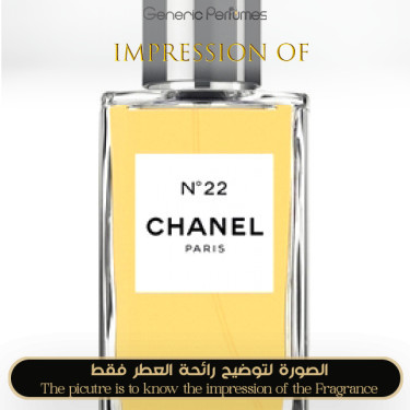 Inspired Chanel - No 22 for Women