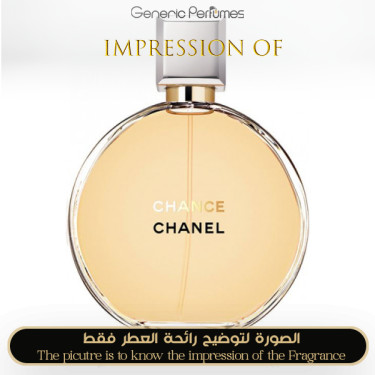 Inspired Chanel - Chance Eau Parfum for Women Inspired Chanel - Chance Eau Parfum for Women