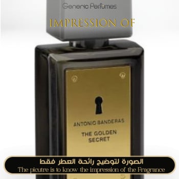 Inspired Antonio Banderas - The Golden Secret for Man