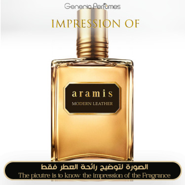 Inspired Aramis - Modern Leather for Man