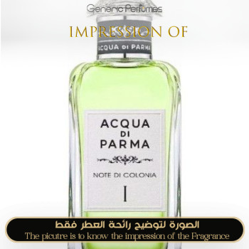 Inspired Acqua di Parma - Note Di Colonia I for Unisex