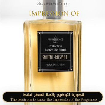 Inspired Affinessence - Santal Basmati for Unisex