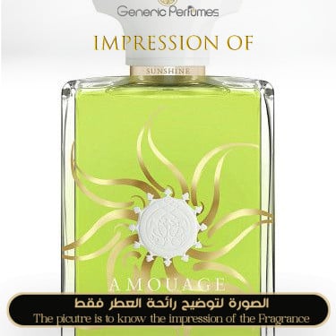 Inspired Amouage - Sunshine for Man Inspired Amouage - Sunshine for Man
