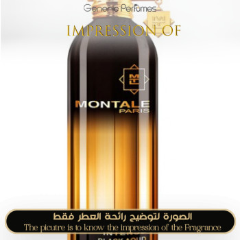 Inspired Montale - Black Aoud Intense for Unisex