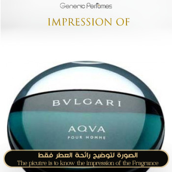 Inspired Bvlgari - Aqva Pour Homme for Man