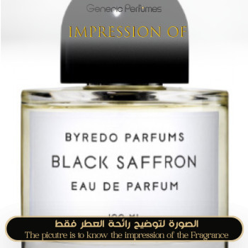 Inspired Byredo - Black Saffron for Unisex