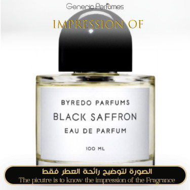 Inspired Byredo - Black Saffron for Unisex Inspired Byredo - Black Saffron for Unisex