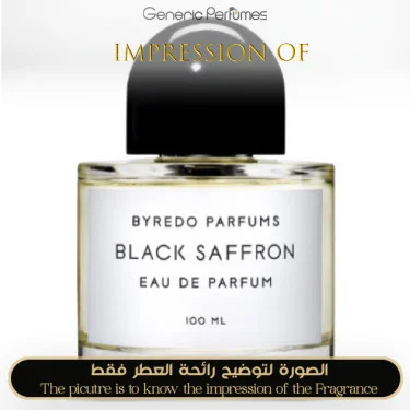 Product image from Generic Perfumes: Our Impression of Byredo — Black Saffron