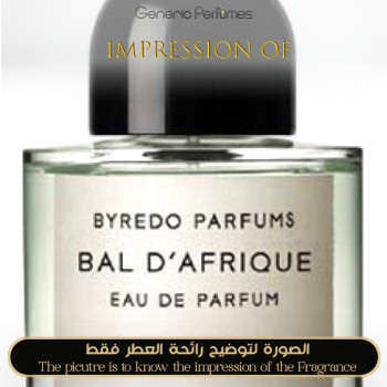 Inspired Byredo - Bal d Afrique for Unisex