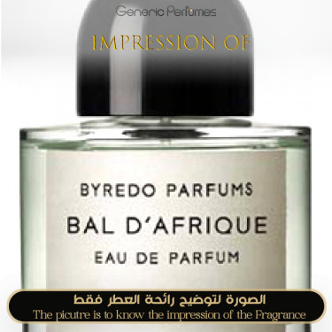 Inspired Byredo - Bal d Afrique for Unisex Inspired Byredo - Bal d Afrique for Unisex