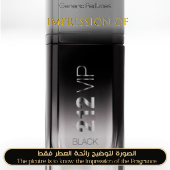Inspired Carolina Herrera - 212 VIP Black for Man