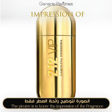 Inspired Carolina Herrera - 212 VIP C H for Women Inspired Carolina Herrera - 212 VIP C H for Women