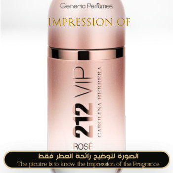Inspired Carolina Herrera - 212 VIP Rose for Women
