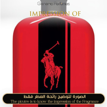 Inspired Polo Red Intense Men
