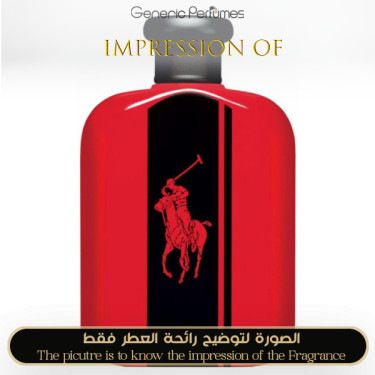 Inspired Polo Red Intense Men