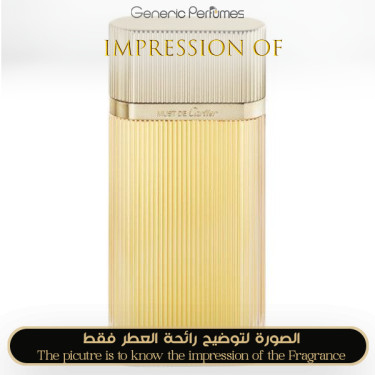 Inspired Cartier - Must De Gold Women Inspired Cartier - Must De Gold Women