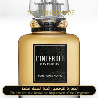 Inspired Gucci - L Interdit Tubereuse Noire for Women Inspired Gucci - L Interdit Tubereuse Noire for Women