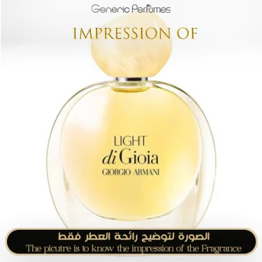 Giorgio Armani - Light di Gioia for Women Designer Perfume Oils