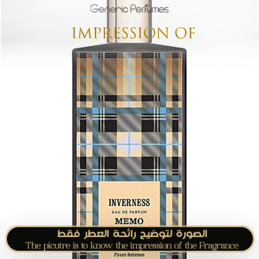 Inspired Memo Paris - Inverness for Unisex A+ Inspired Memo Paris - Inverness for Unisex A+