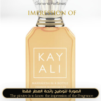 Inspired Kayali - Marrakesh in a Bottle Orange Blossom 24 for Women