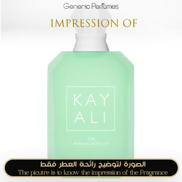 Inspired Kayali - Yum Pistachio Gelato 33 for Unisex Inspired Kayali - Yum Pistachio Gelato 33 for Unisex