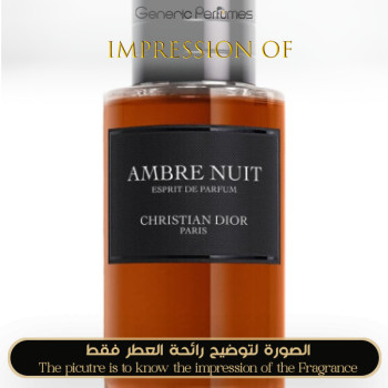 Inspired Christian Dior - Ambre Nuit Esprit for Unisex A++