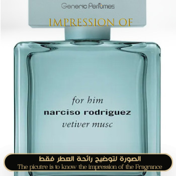 Inspired Narciso Rodriguez - Vetiver Musc for Man - A+