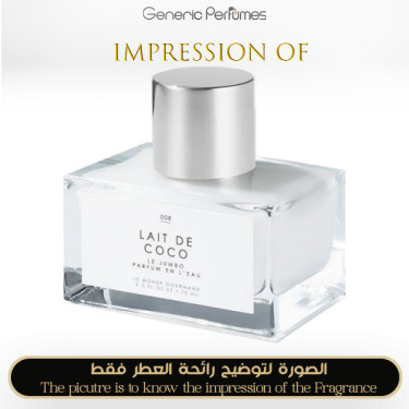 Inspired Le Monde Gourmand - Lait de Coco for Women Inspired Le Monde Gourmand - Lait de Coco for Women