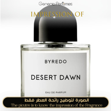 Inspired Byredo - Desert Dawn for Unisex Inspired Byredo - Desert Dawn for Unisex