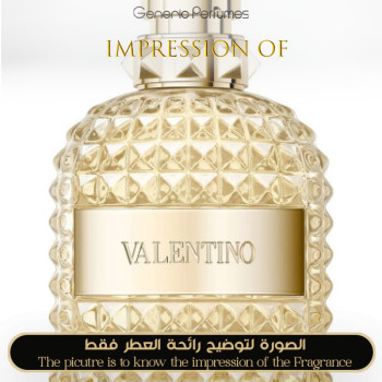 Inspired Valentino - Born in Roma The Gold Uomo for Man