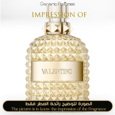Inspired Valentino - Born in Roma The Gold Uomo for Man