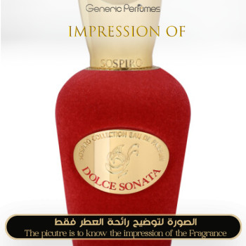 Inspired Sospiro Perfumes - Dolce Sonata for Unisex