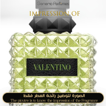 Inspired Valentino - Donna Born In Roma Green Stravaganza for Women
