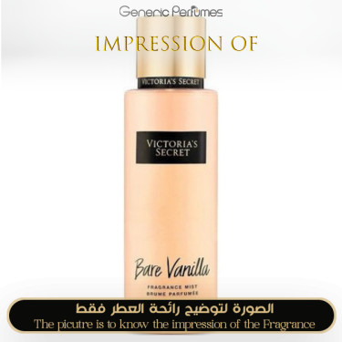 Inspired Victoria Secret - Bare Vanilla for Women